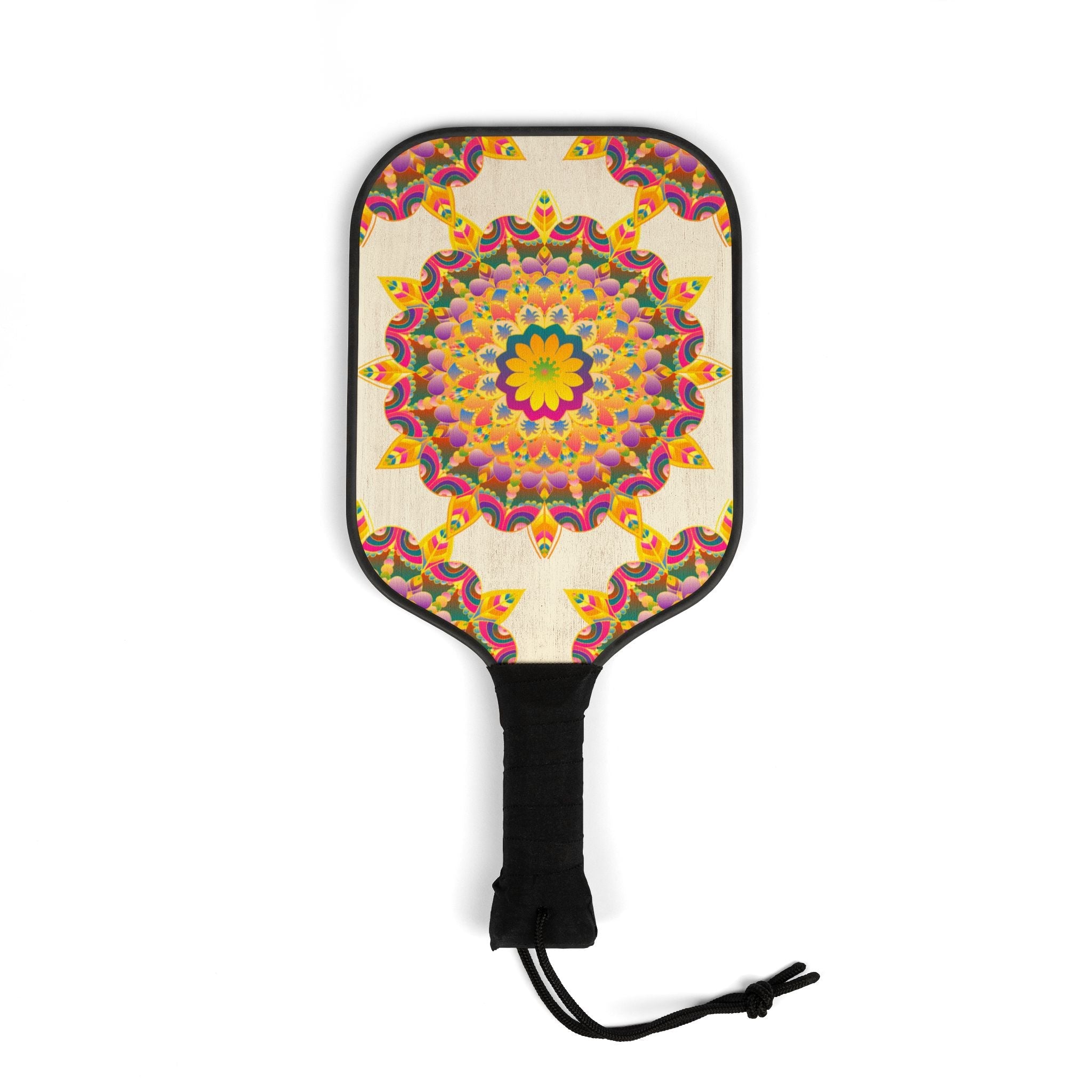 Vibrant Mandala Pickleball Set Accessories - Blululi