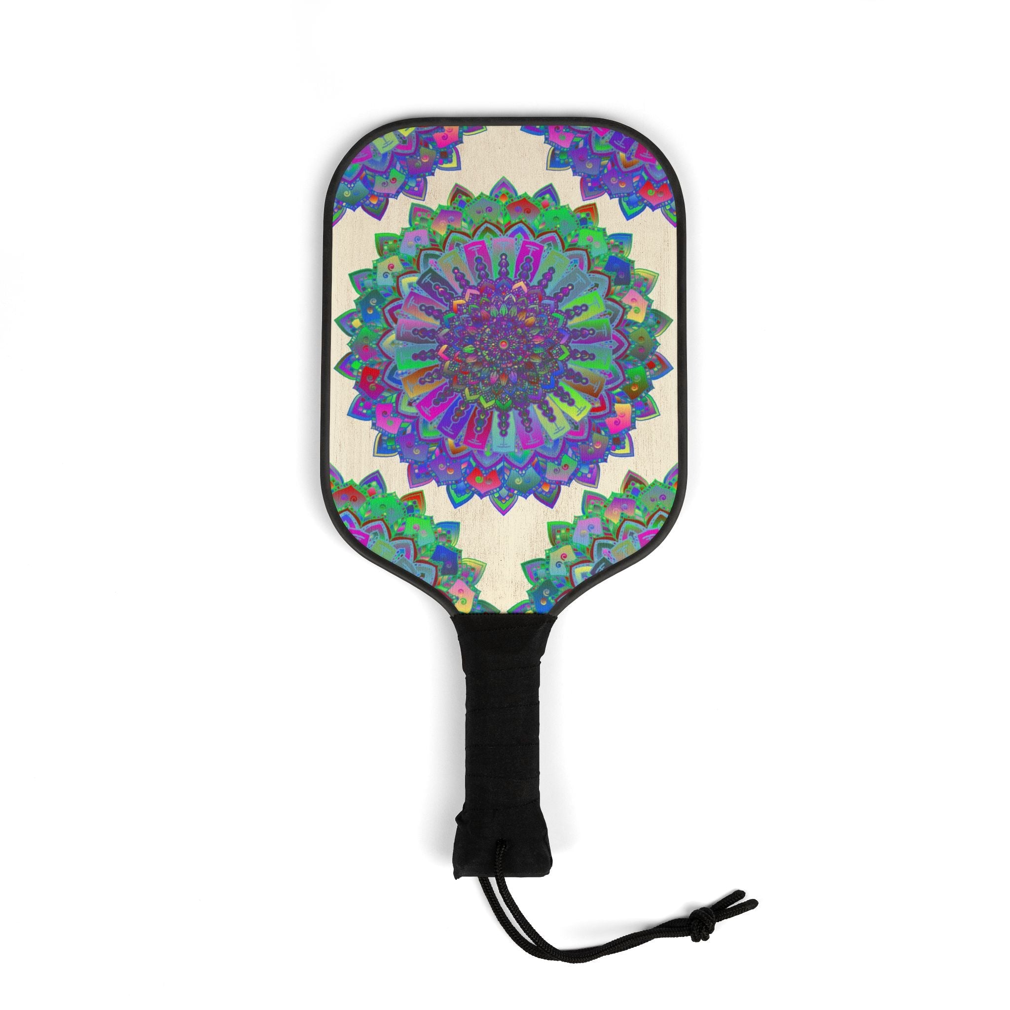 Vibrant Mandala Pickleball Set Accessories - Blululi