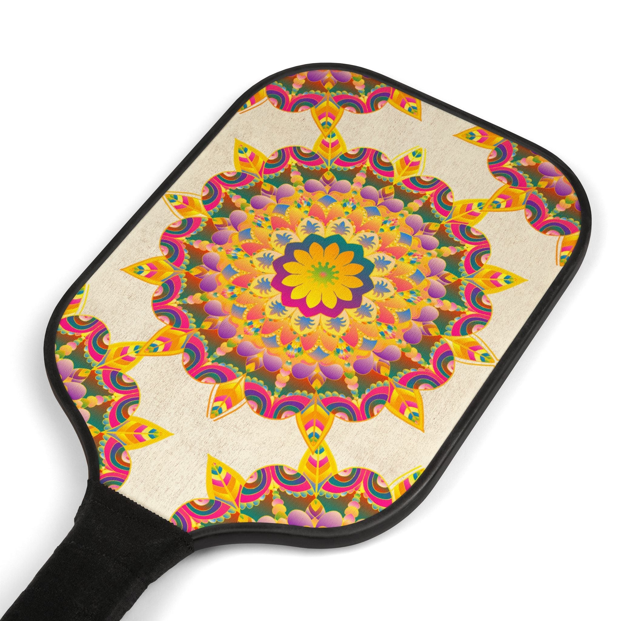 Vibrant Mandala Pickleball Set Accessories - Blululi