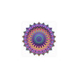 Vibrant Mandala Poster - Colorful Floral Art Poster - Blululi