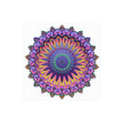 Vibrant Mandala Poster - Colorful Floral Art Poster - Blululi