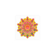 Vibrant Mandala Poster - Colorful Floral Art Poster - Blululi