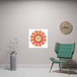 Vibrant Mandala Poster - Colorful Floral Art Poster - Blululi