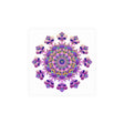 Vibrant Mandala Poster - Colorful Floral Art Poster - Blululi