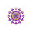 Vibrant Mandala Poster - Colorful Floral Art Poster - Blululi