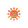 Vibrant Mandala Poster - Colorful & Intricate Poster - Blululi