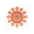 Vibrant Mandala Poster - Colorful & Intricate Poster - Blululi
