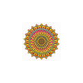 Vibrant Mandala Poster - Colorful & Intricate Poster - Blululi