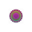 Vibrant Mandala Poster - Geometric Art Print Poster - Blululi