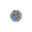 Vibrant Mandala Poster - Intricate Art Print Poster - Blululi