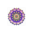 Vibrant Mandala Poster - Intricate Design Poster - Blululi