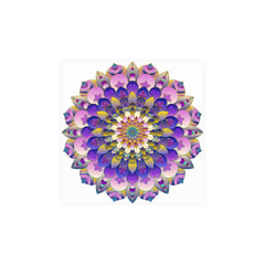 Vibrant Mandala Poster - Intricate Design Poster - Blululi