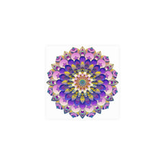 Vibrant Mandala Poster - Intricate Design Poster - Blululi