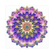 Vibrant Mandala Poster - Intricate Design Poster - Blululi