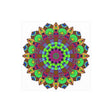 Vibrant Mandala Poster - Peace & Harmony Art Poster - Blululi