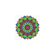 Vibrant Mandala Poster - Peace & Harmony Art Poster - Blululi