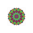 Vibrant Mandala Poster - Peace & Harmony Art Poster - Blululi