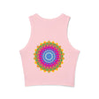 Vibrant Mandala Racerback Tank Top Tank Top - Blululi
