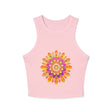 Vibrant Mandala Racerback Tank Top Tank Top - Blululi