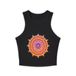 Vibrant Mandala Racerback Tank Top Tank Top - Blululi