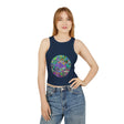 Vibrant Mandala Racerback Tank Top Tank Top - Blululi