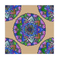 Vibrant Mandala Tablecloth - Indian Art Decor Home Decor - Blululi