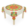Vibrant Mandala Tablecloth - Ivory Home Decor - Blululi