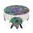 Vibrant Mandala Tablecloth - Ivory Home Decor - Blululi