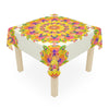 Vibrant Mandala Tablecloth - Ivory Home Decor - Blululi