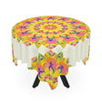 Vibrant Mandala Tablecloth - Ivory Home Decor - Blululi