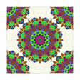 Vibrant Mandala Tablecloth - Ivory Home Decor - Blululi