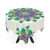 Vibrant Mandala Tablecloth - Ivory - Home Decor Home Decor - Blululi