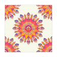 Vibrant Mandala Tablecloth, Ivory - Spiritual Home Decor Home Decor - Blululi