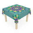 Vibrant Mandala Tablecloth - Sage Green Home Decor - Blululi