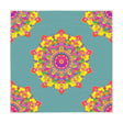 Vibrant Mandala Tablecloth - Sage Green Home Decor - Blululi