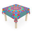 Vibrant Mandala Tablecloth - Sage Green Home Decor - Blululi