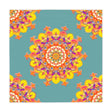 Vibrant Mandala Tablecloth - Sage Green Home Decor - Blululi