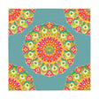 Vibrant Mandala Tablecloth - Sage Green Home Decor - Blululi