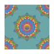 Vibrant Mandala Tablecloth - Sage Green Home Decor - Blululi