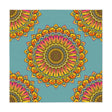 Vibrant Mandala Tablecloth - Sage Green Home Decor - Blululi