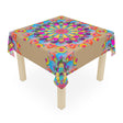 Vibrant Mandala Tablecloth - Sand Art Decor Home Decor - Blululi
