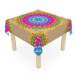 Vibrant Mandala Tablecloth - Sand Art Decor Home Decor - Blululi