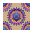 Vibrant Mandala Tablecloth - Sand & Black Home Decor - Blululi