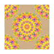 Vibrant Mandala Tablecloth - Sand, Bohemian Decor Home Decor - Blululi