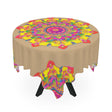 Vibrant Mandala Tablecloth - Sand & Color Home Decor - Blululi