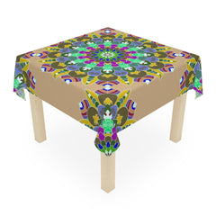 Vibrant Mandala Tablecloth - Sand Design Home Decor - Blululi