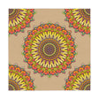 Vibrant Mandala Tablecloth - Sand Home Decor - Blululi