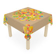 Vibrant Mandala Tablecloth - Sand Home Decor - Blululi