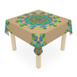 Vibrant Mandala Tablecloth - Sand Home Decor - Blululi