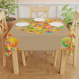 Vibrant Mandala Tablecloth - Sand Home Decor - Blululi